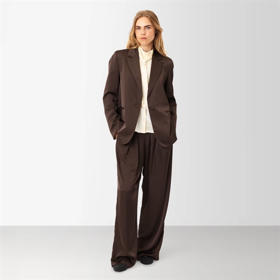 Karmamia Blake Bukser, Semi Rich Dark Brown